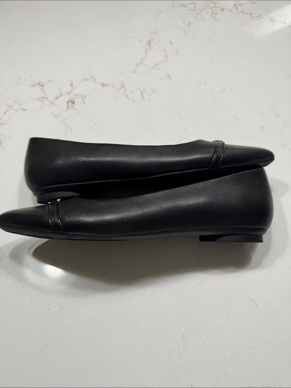 Giani Bernini Women's Bentlley Pointed Toe Flats Black Size 6.5